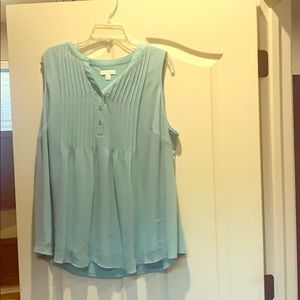 Mint or sea green tank top camisole.